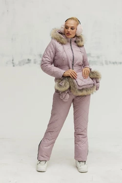 Зимний комбинезон с рукавицами и сумкой - Р 2202